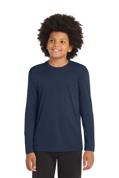 Camiseta juvenil de manga larga PosiCharge Competitor™ de Sport-Tek (YST350LS)