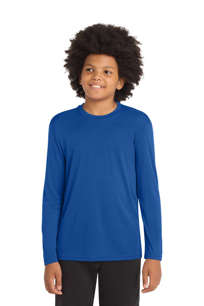 Camiseta juvenil de manga larga PosiCharge Competitor™ de Sport-Tek (YST350LS)