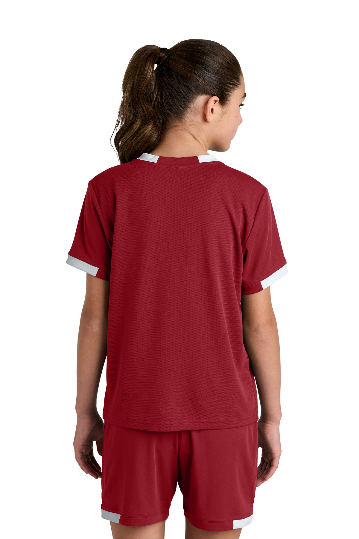 Deep Red/ White