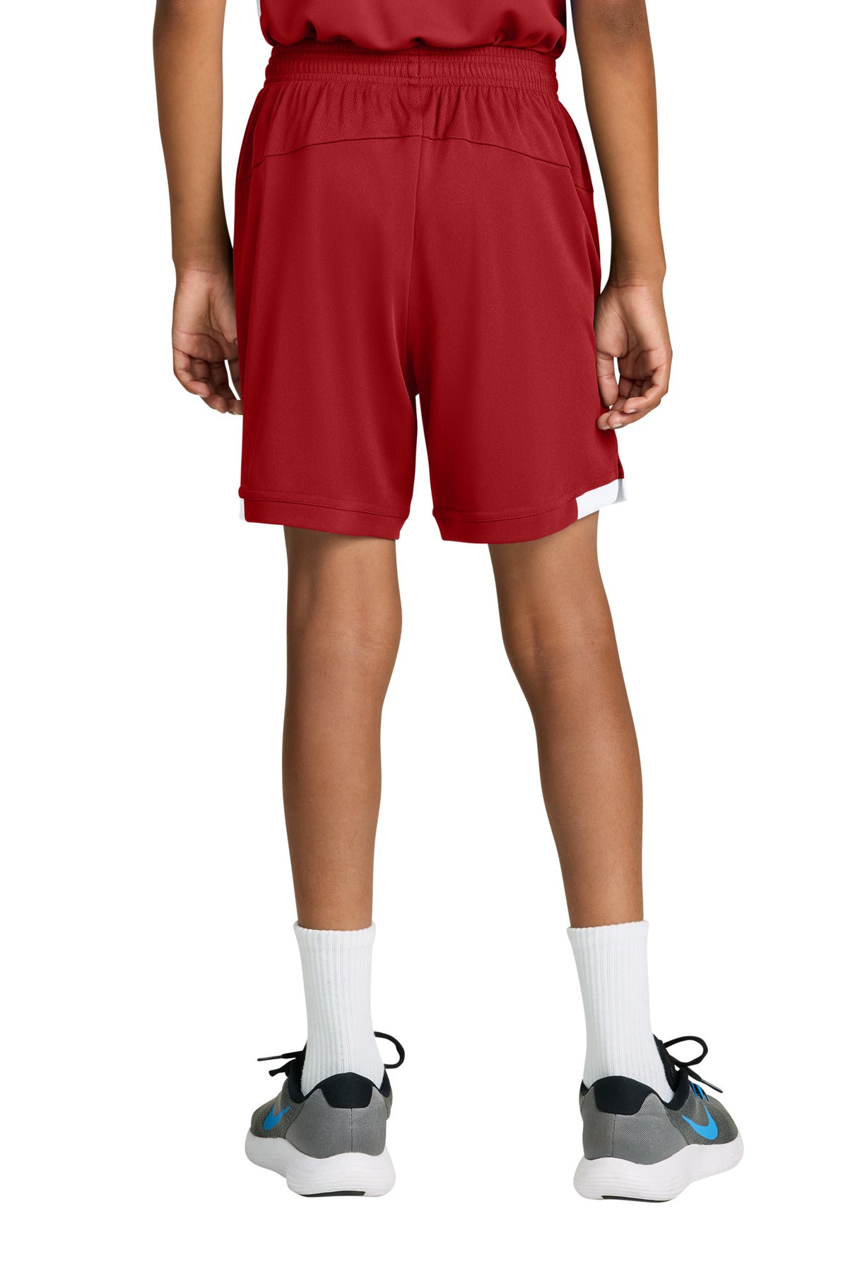 Deep Red/ White