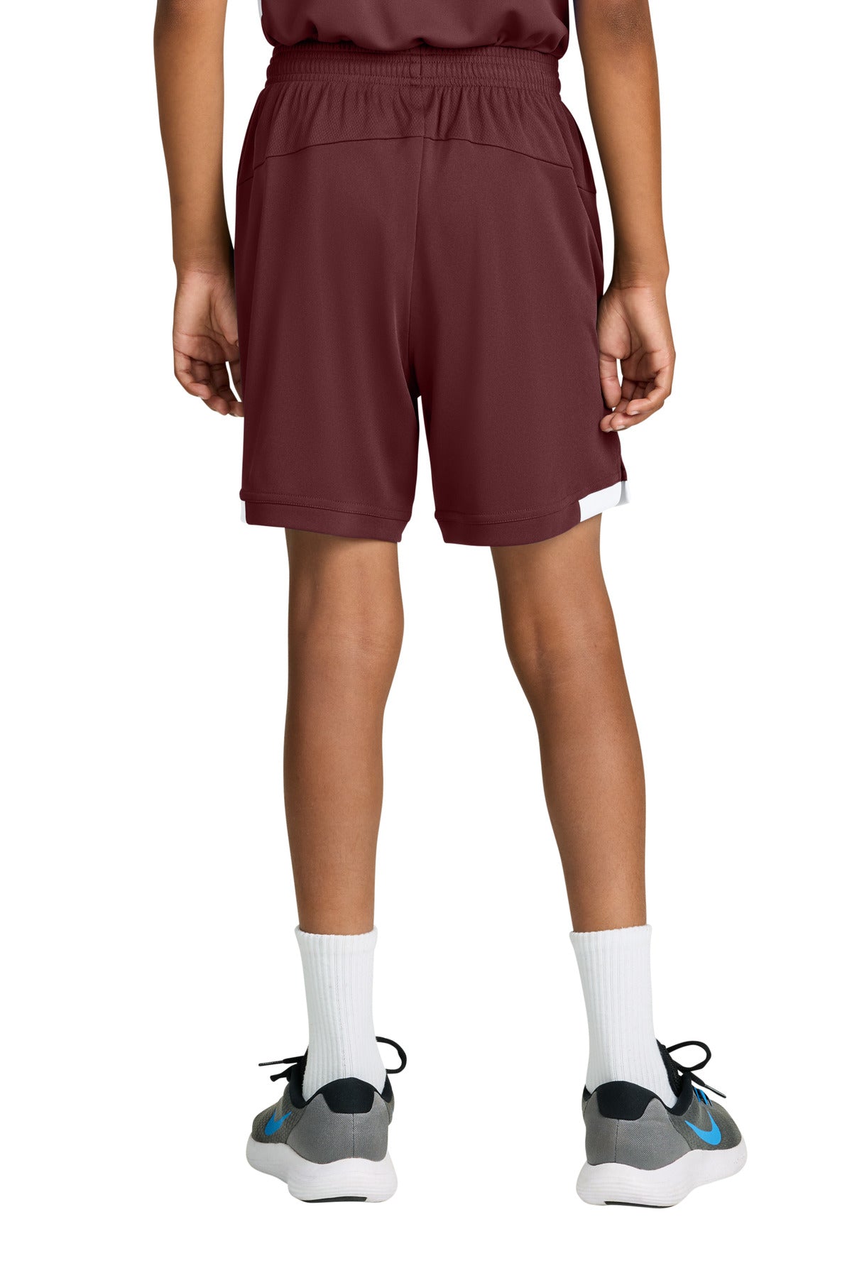 Maroon/ White