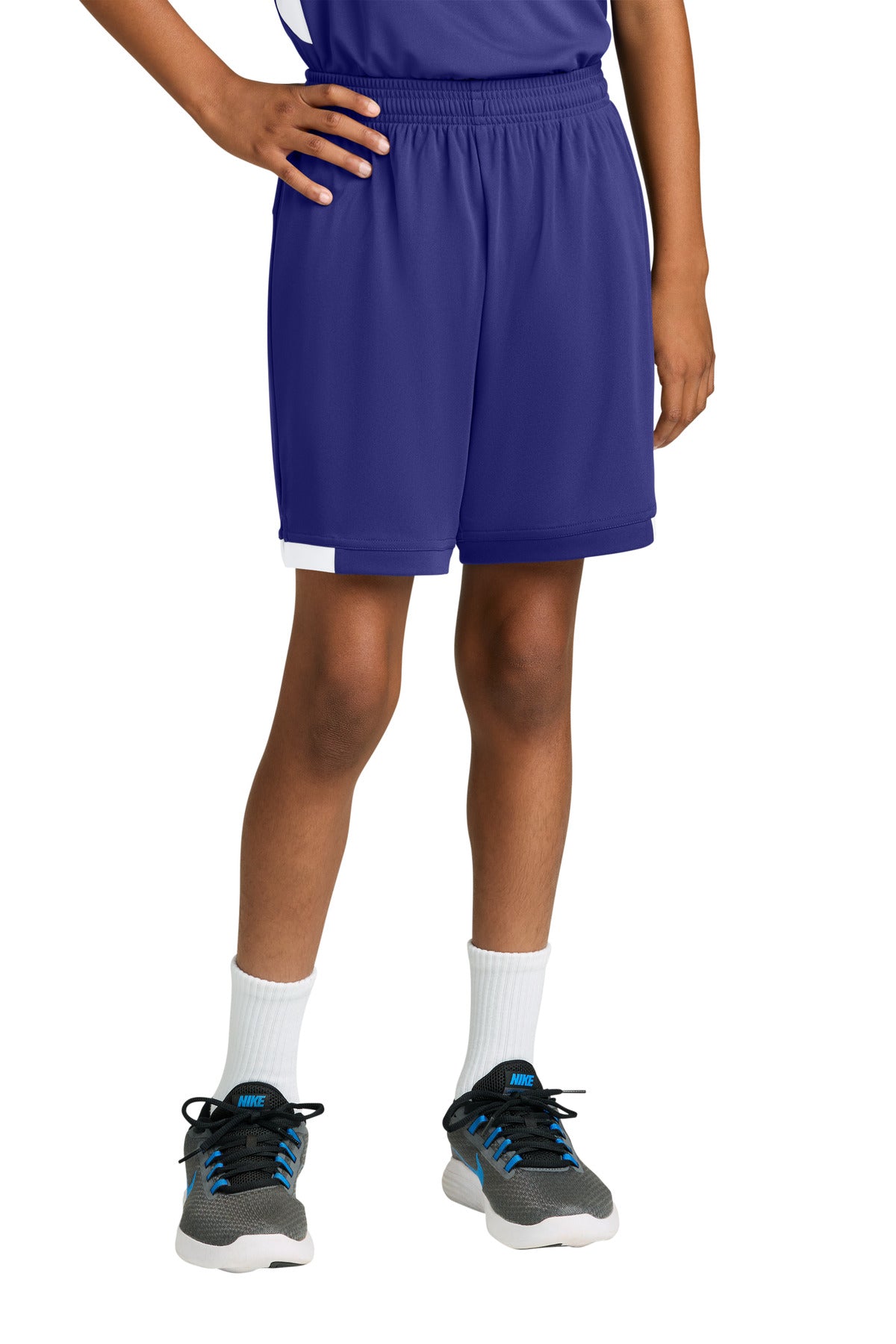 Purple/ White