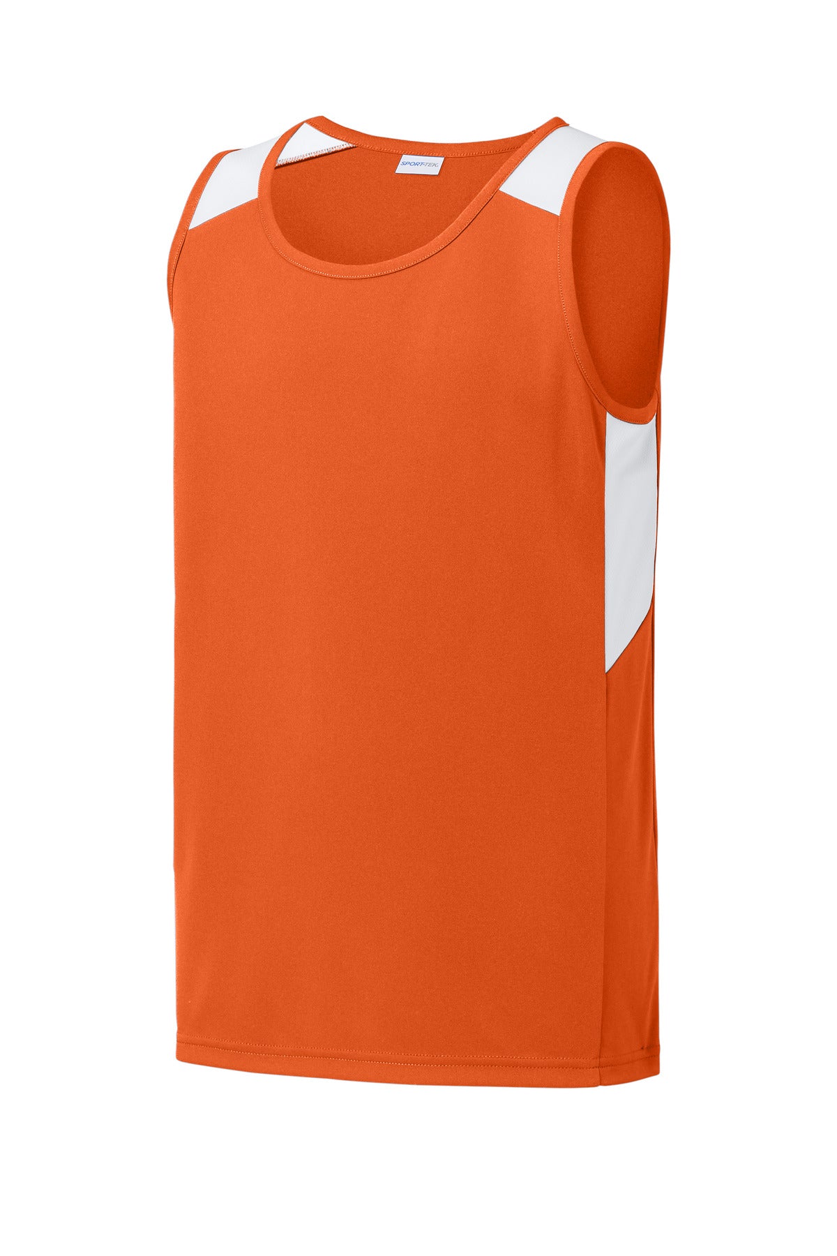 Deep Orange/ White