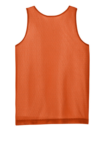 Deep Orange/ White