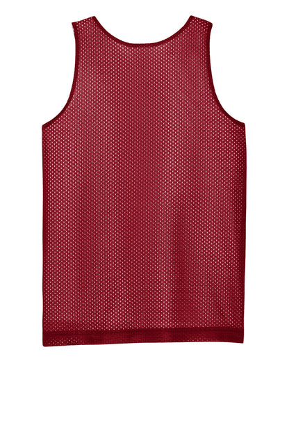 Deep Red/ White