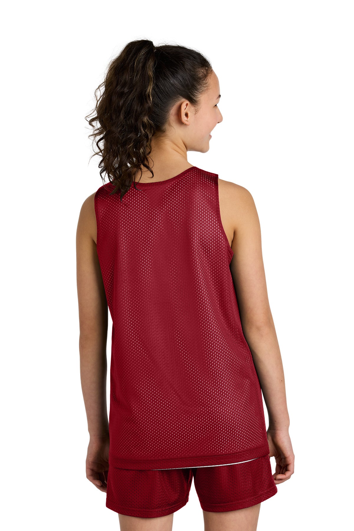 Deep Red/ White