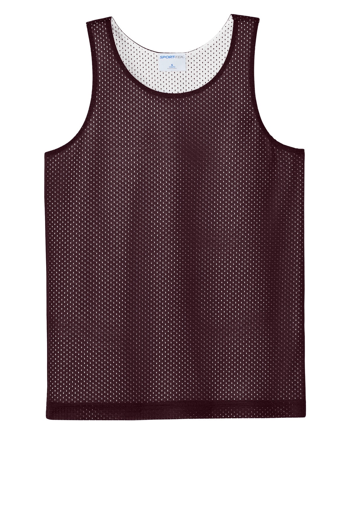 Maroon/ White