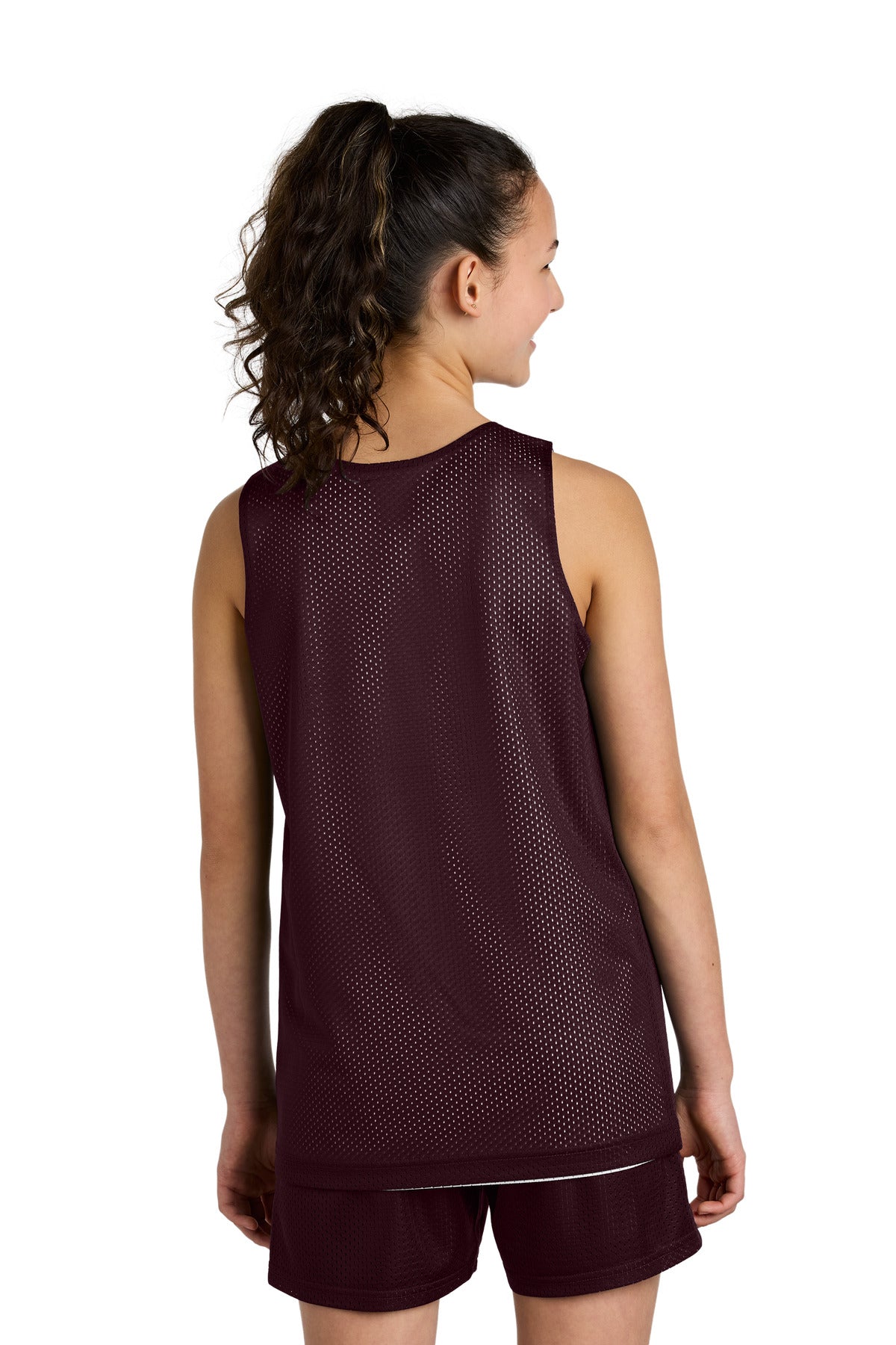 Maroon/ White