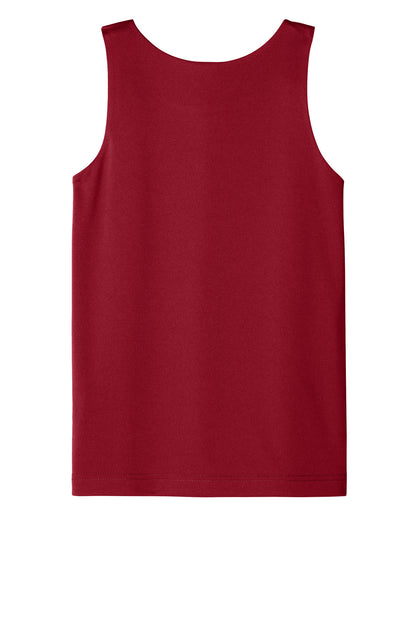 Deep Red/ White
