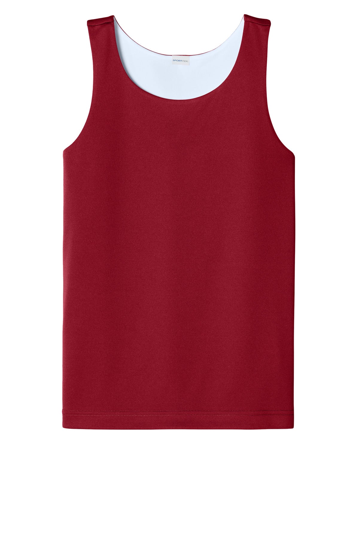 Deep Red/ White