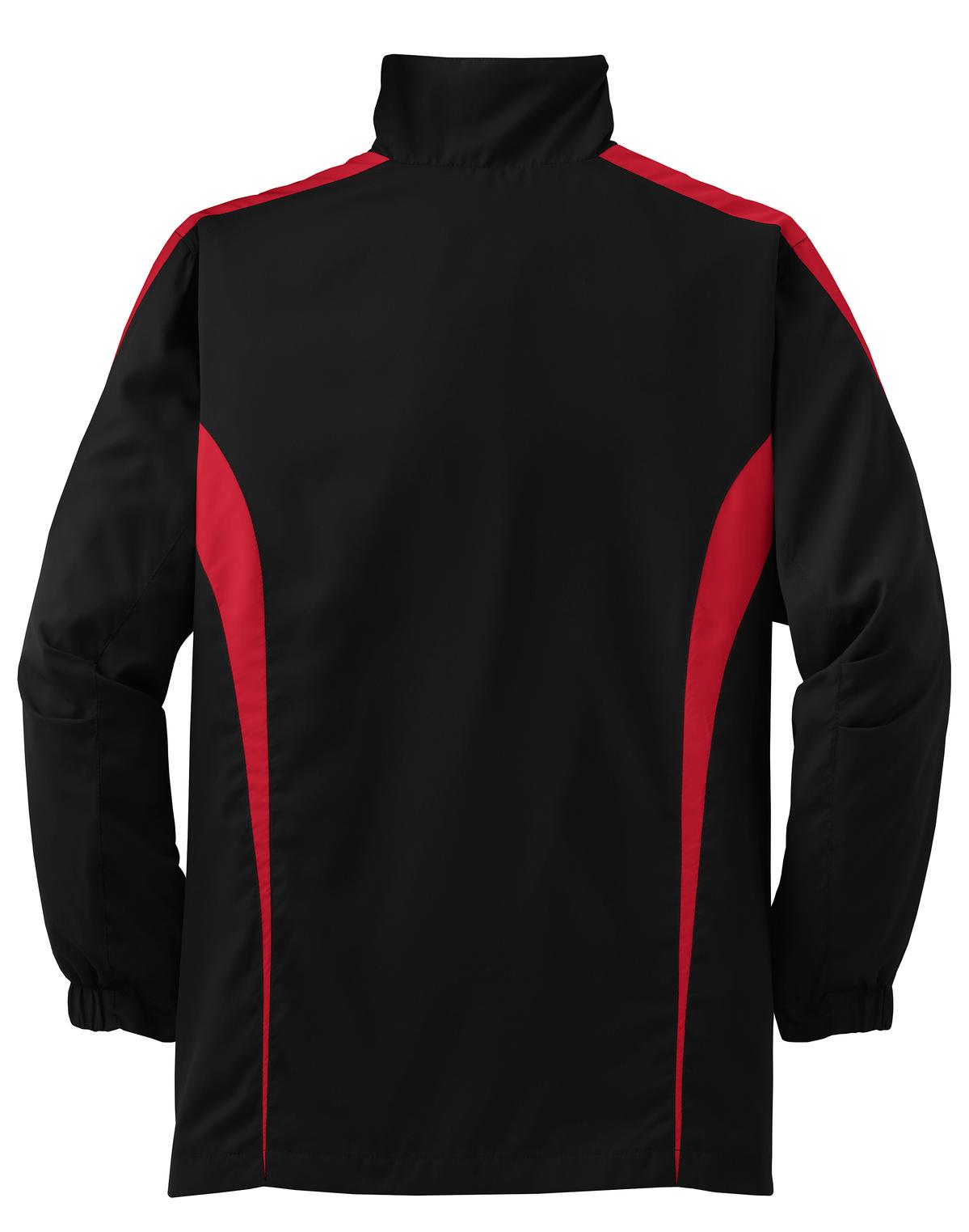 Black/ True Red
