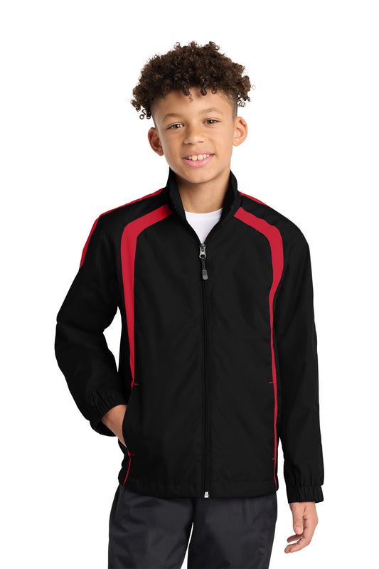 Black/ True Red