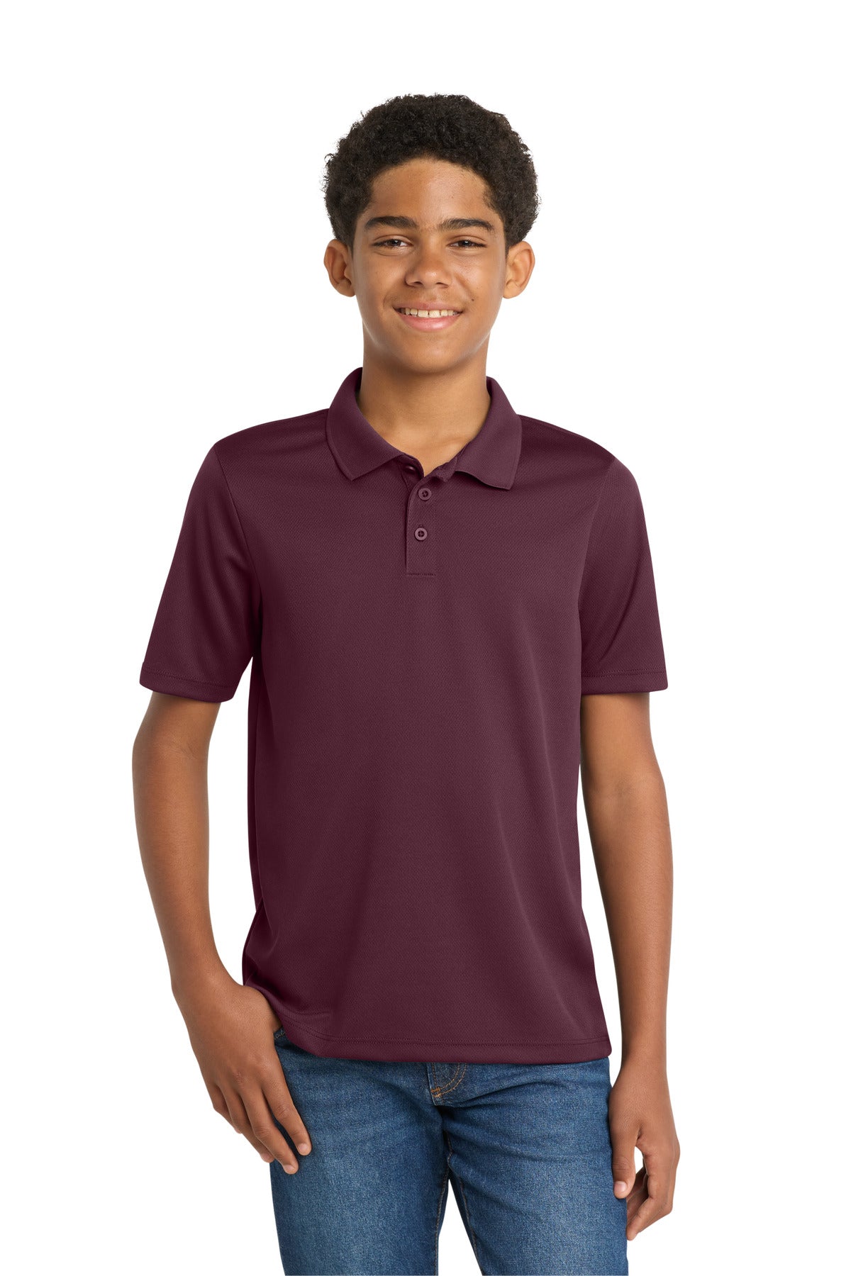 Polo juvenil Sport-Tek PosiCharge RacerMesh (YST640)