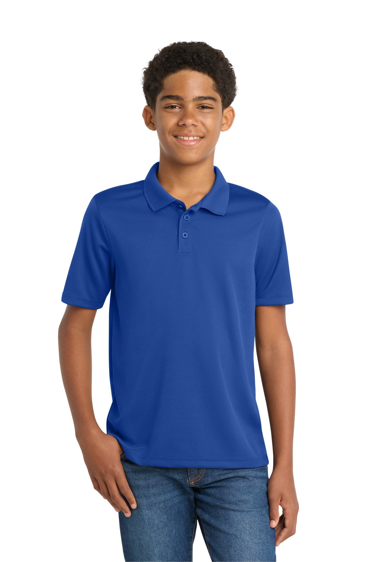 Polo juvenil Sport-Tek PosiCharge RacerMesh (YST640)