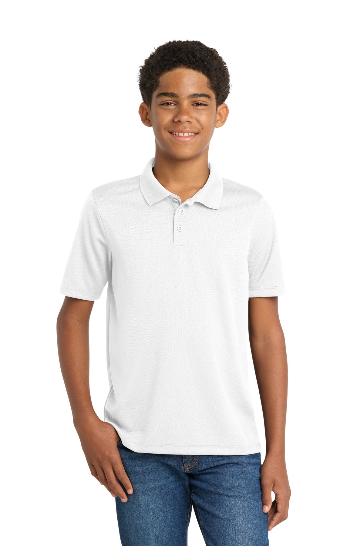 Polo juvenil Sport-Tek PosiCharge RacerMesh (YST640)