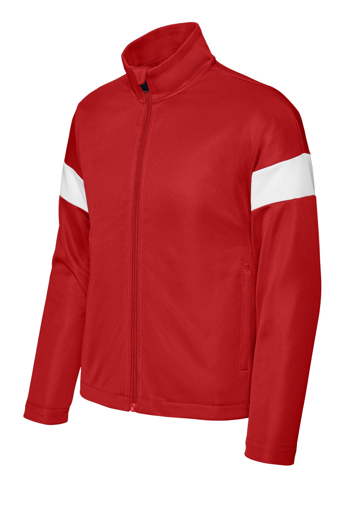 Deep Red/ White
