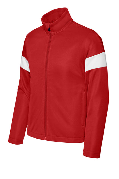 Deep Red/ White