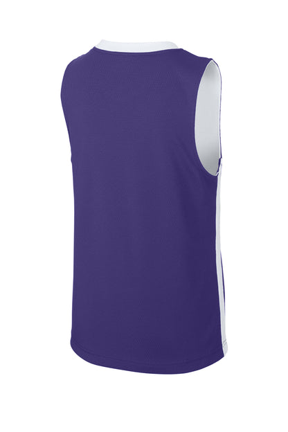 Purple/ White
