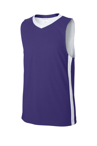 Purple/ White