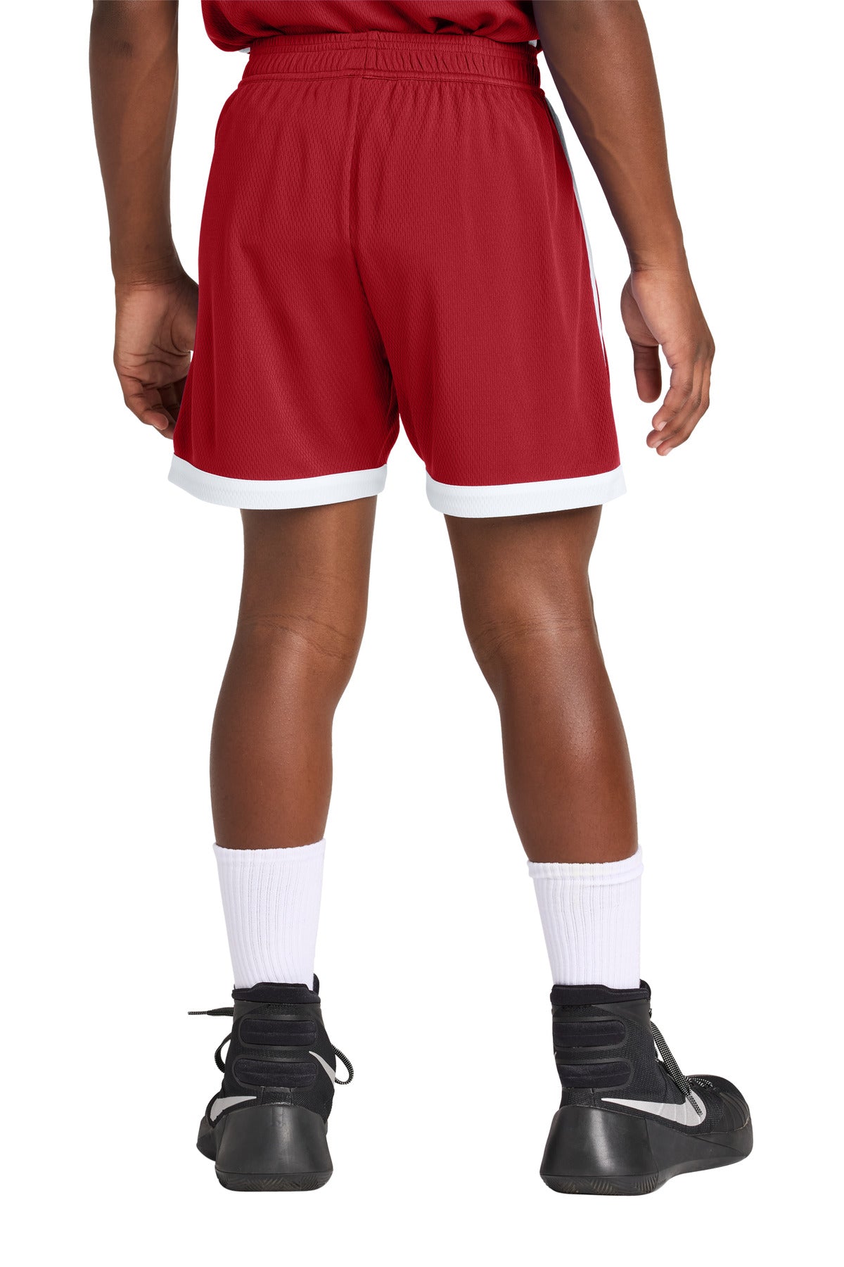 Deep Red/ White