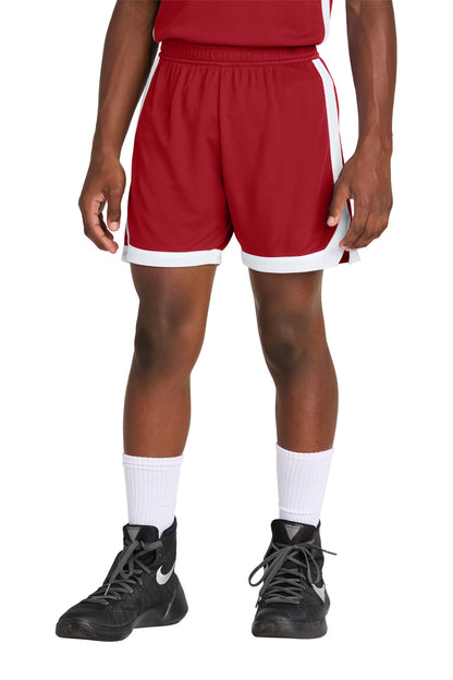 Deep Red/ White