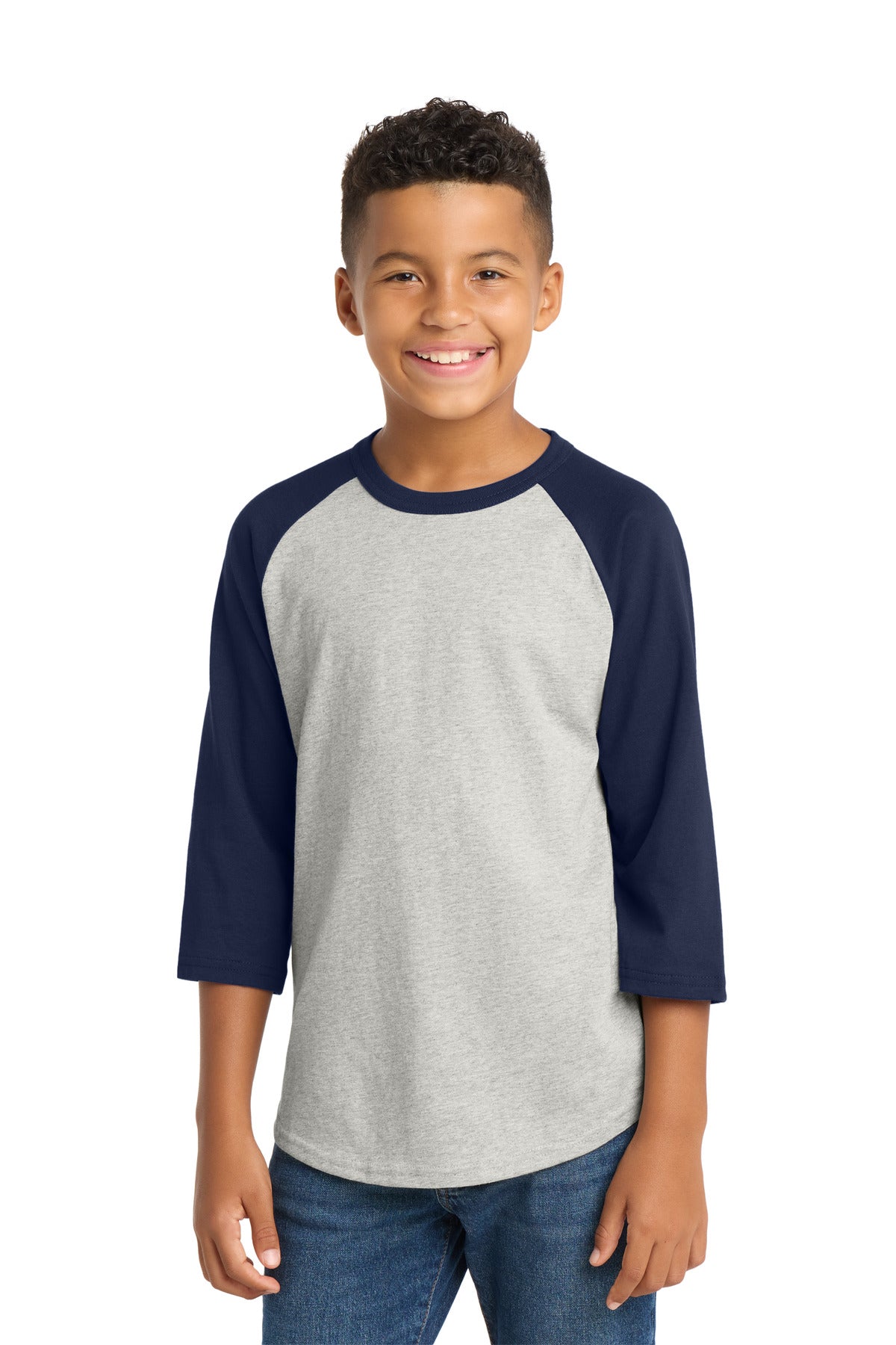 Heather Grey/ Navy