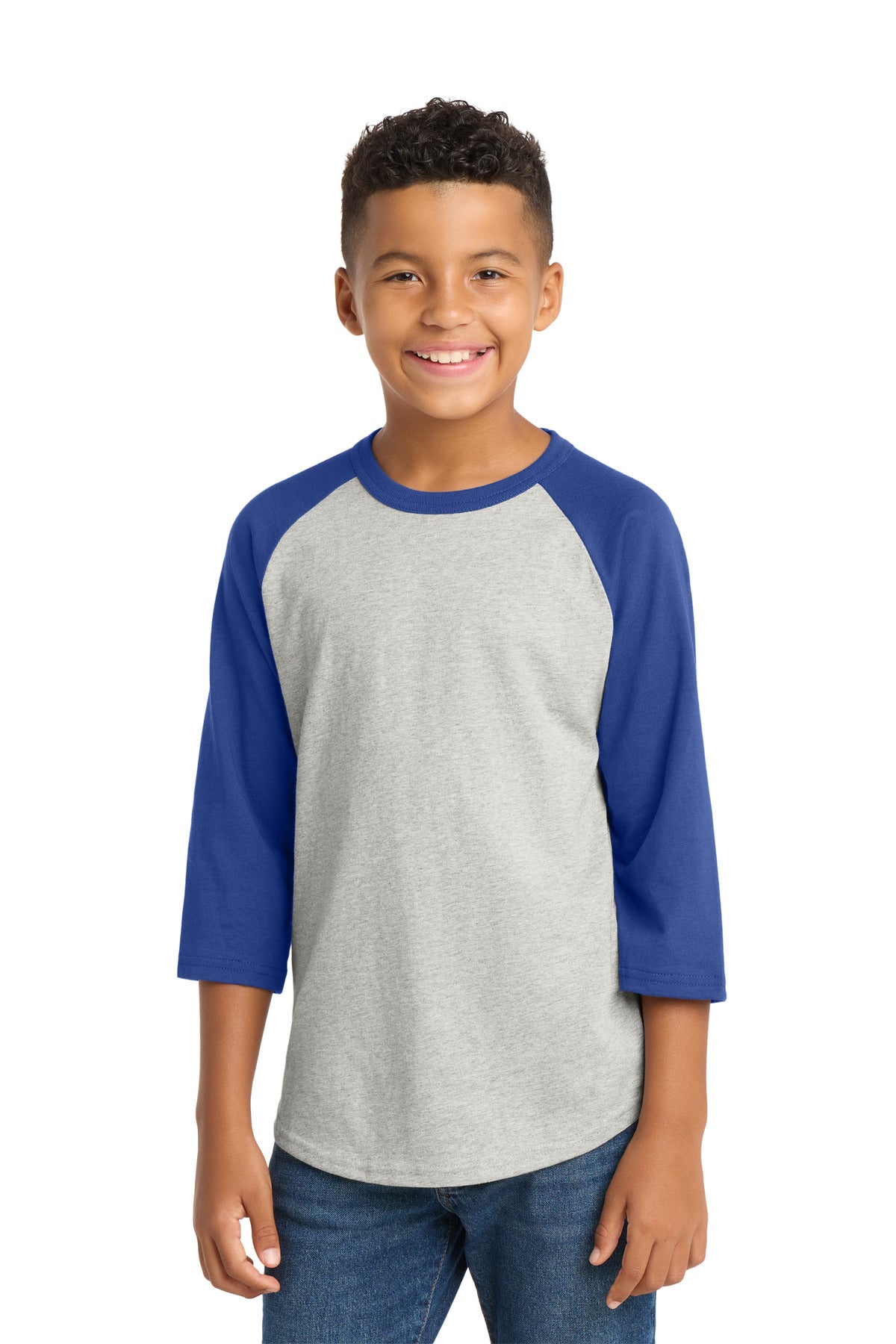 Heather Grey/ Royal