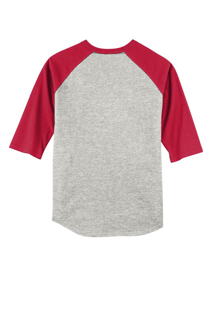 Heather Grey/ Red
