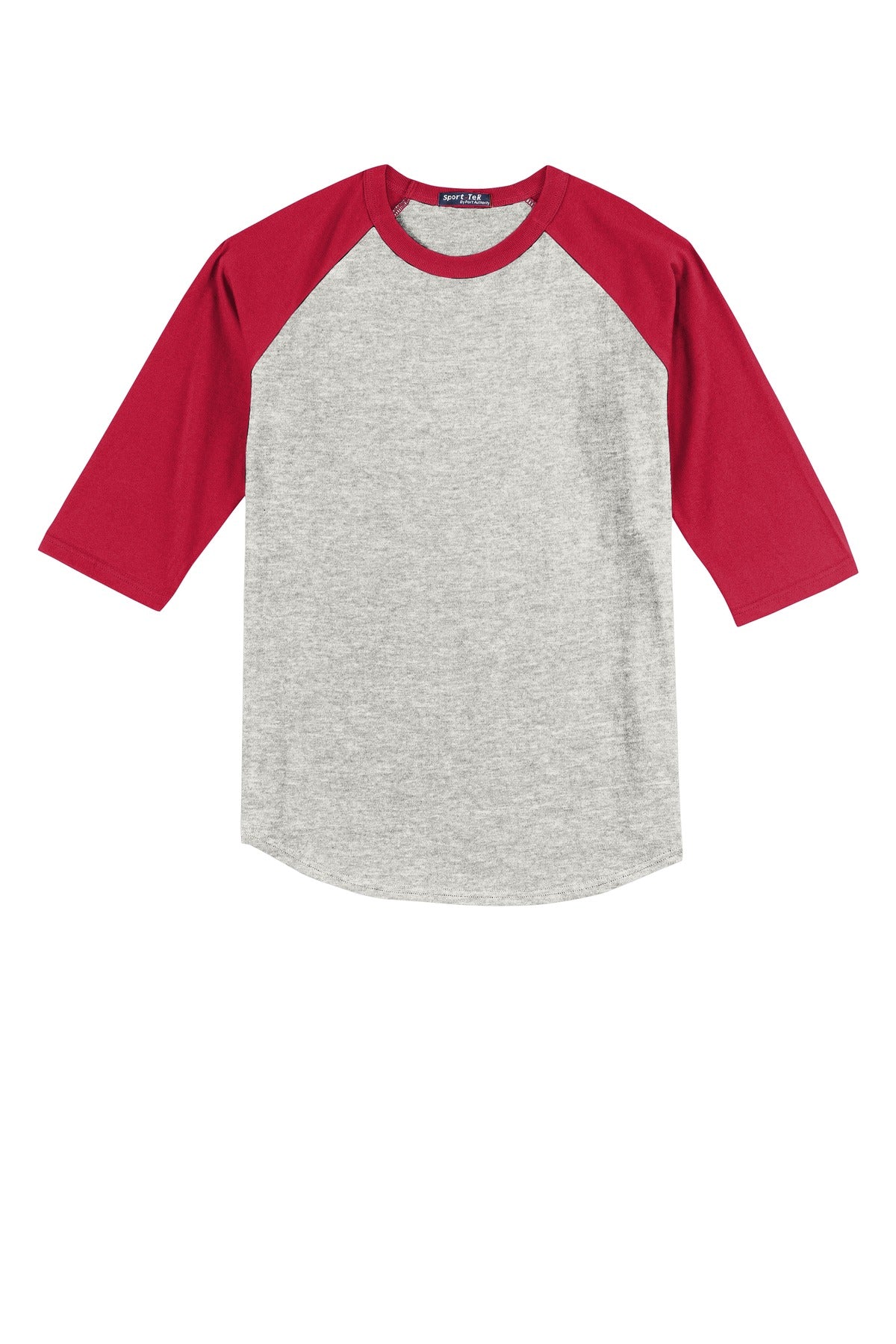 Heather Grey/ Red