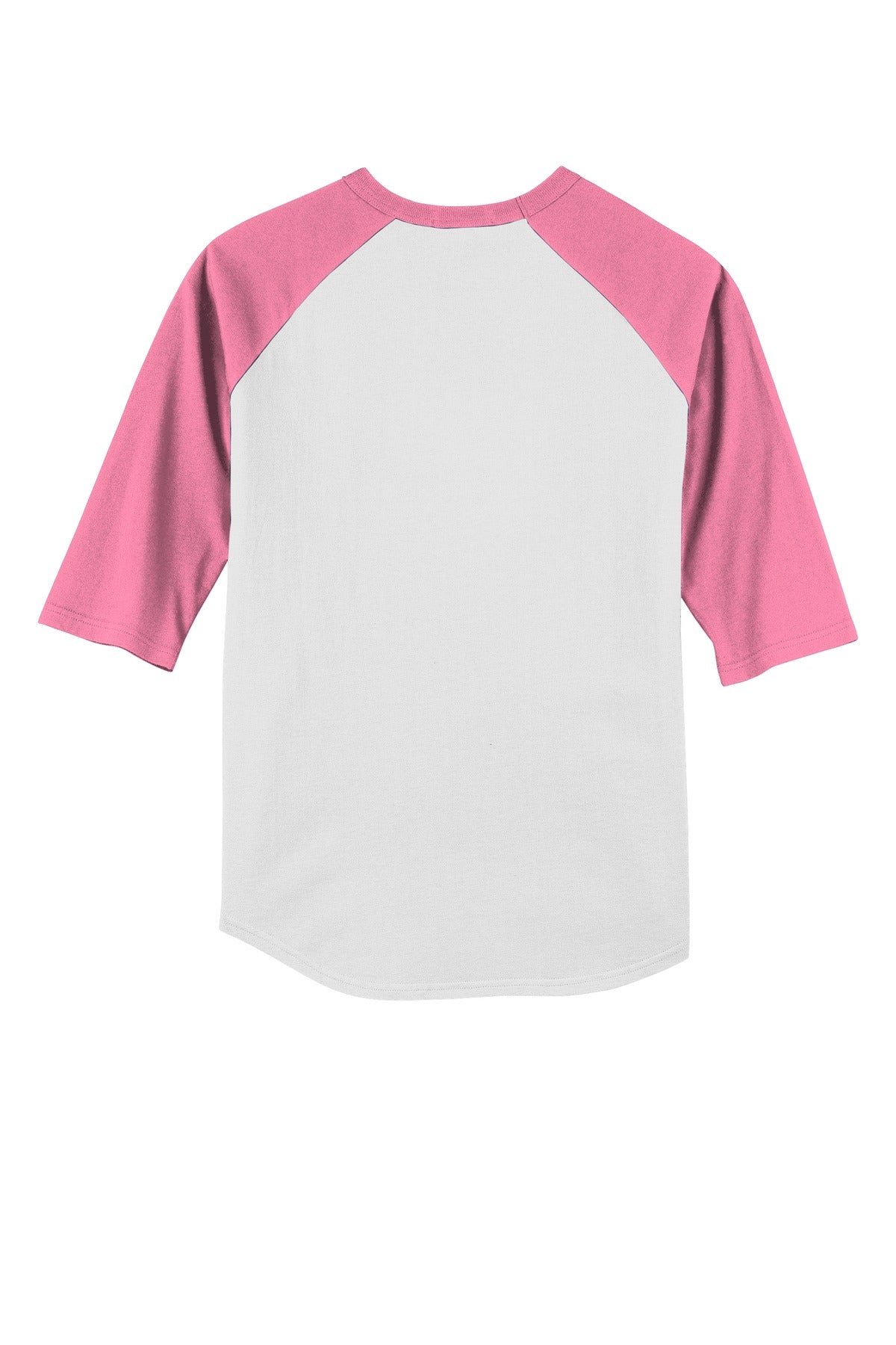 White/ Bright Pink