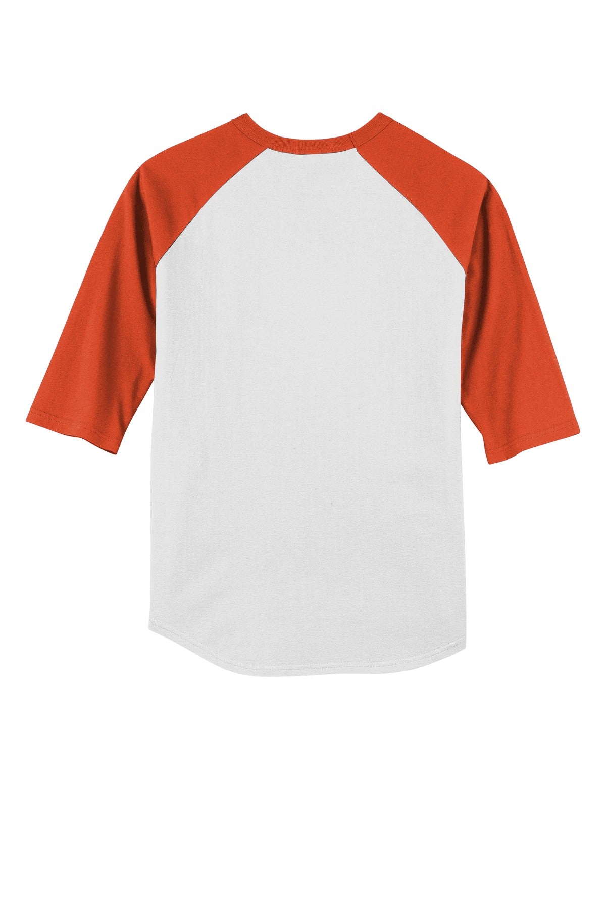 White/ Deep Orange