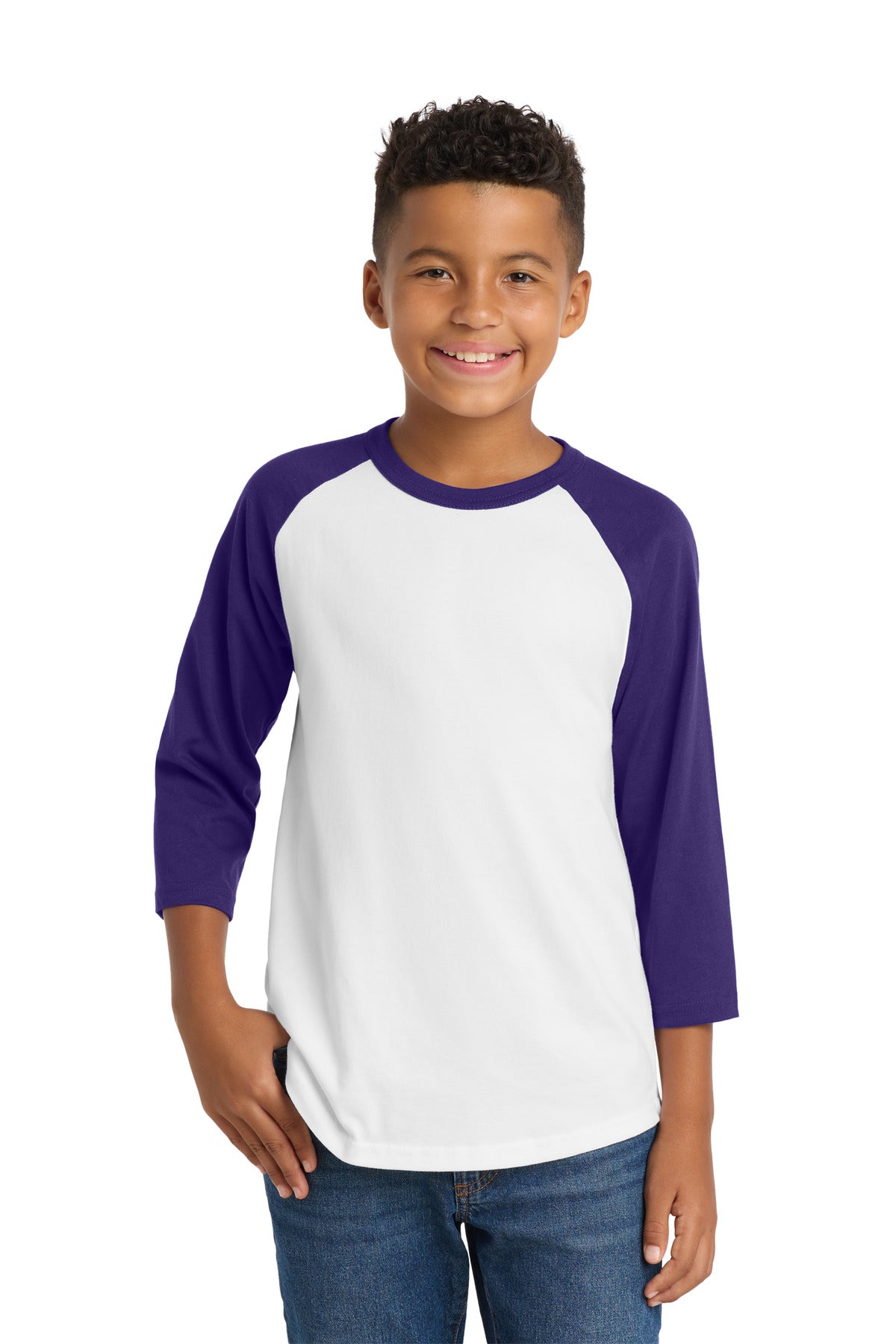 White/ Purple