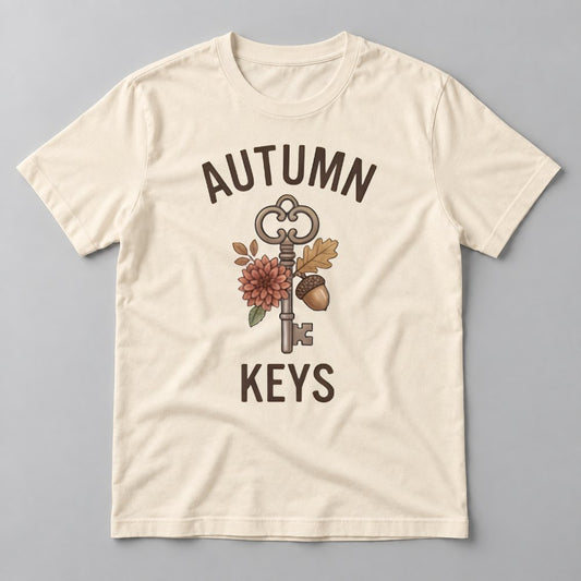 Autumn Keys tee in Natural