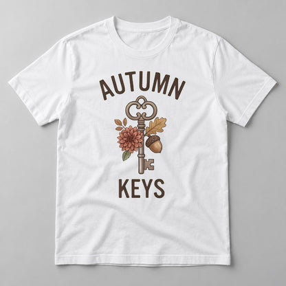 Autumn Keys tee in White