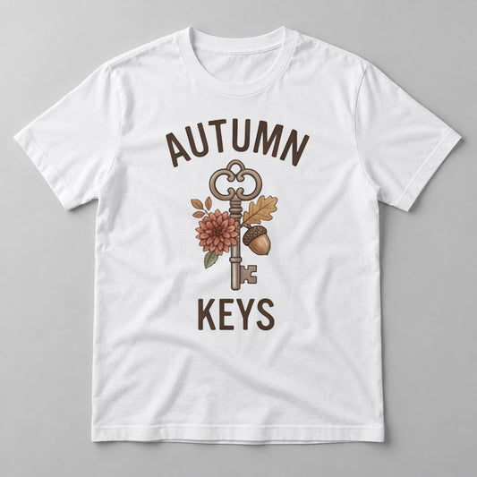 Autumn Keys tee in White