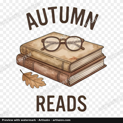Autumn Reads PNG preview