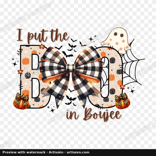 Boo in Bowjee PNG preview