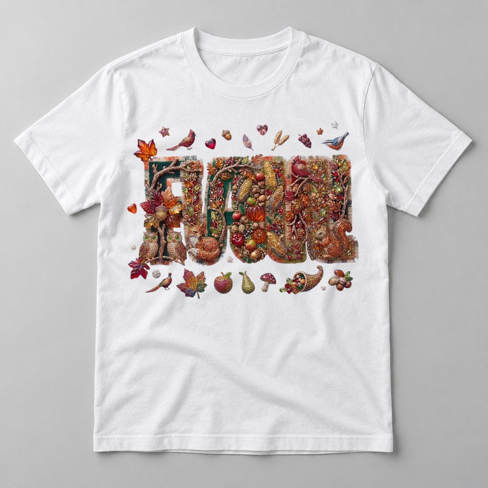 Cornucopia Jewel Fall tee in White