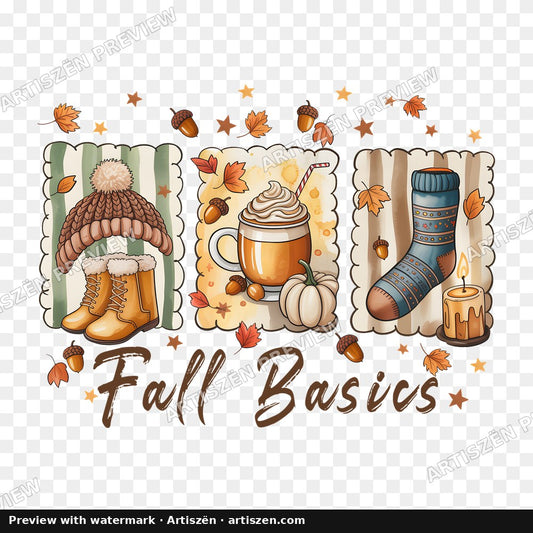 Fall Basics Trio PNG preview