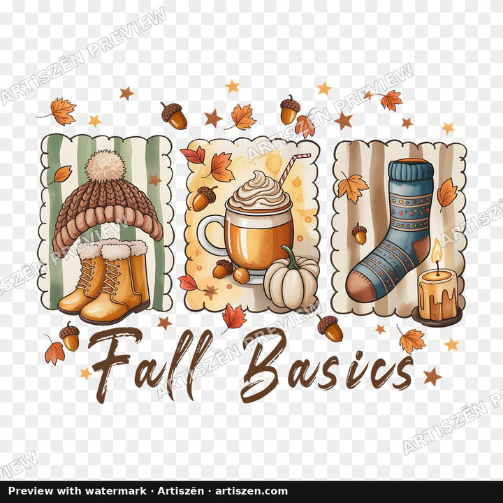 Fall Basics Trio PNG preview