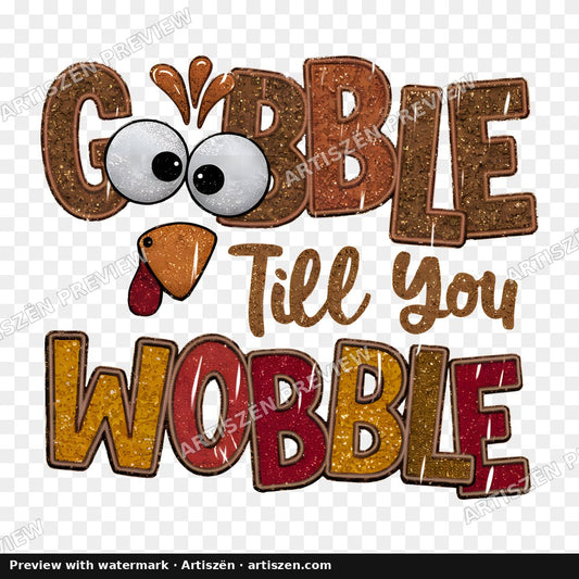 Gobble Till You Wobble PNG preview