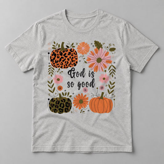 God Is So Good tee in Athletic Heather