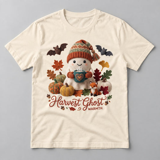 Harvest Ghost Warmth tee in Natural