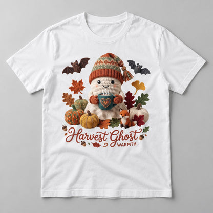 Harvest Ghost Warmth tee in White