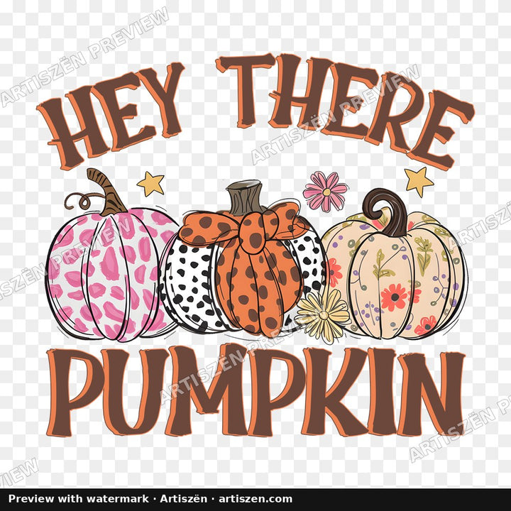 Hey There Pumpkin PNG preview