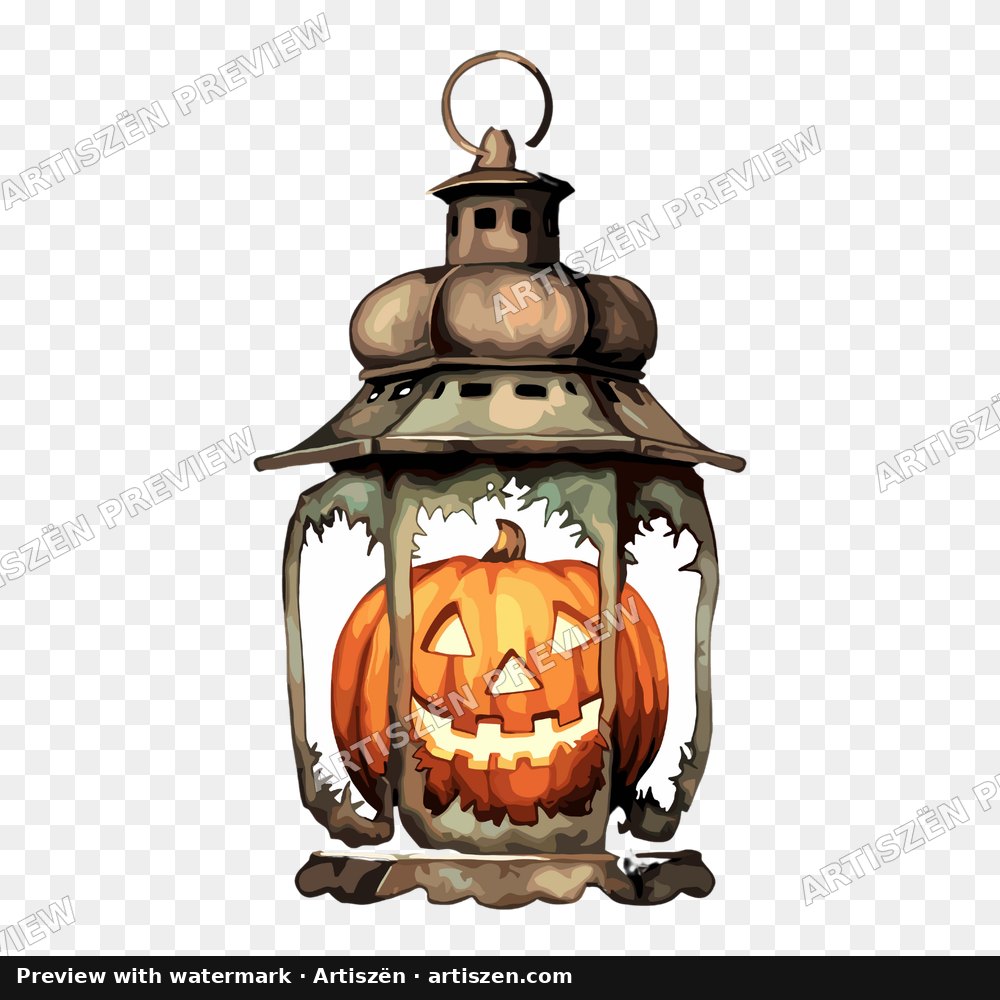 Jack-o-Lantern Lantern PNG preview