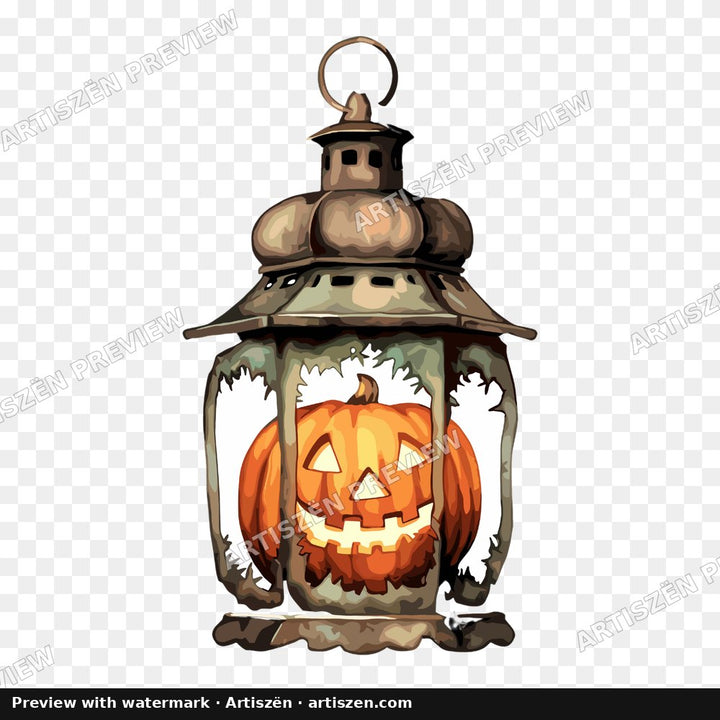 Jack-o-Lantern Lantern PNG preview