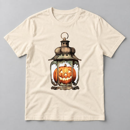 Jack-o-Lantern Lantern tee in Natural