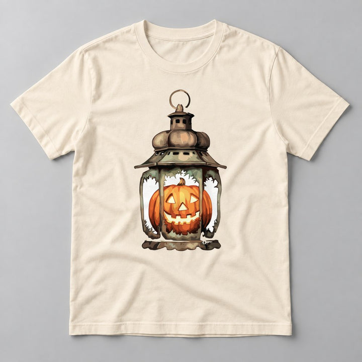 Jack-o-Lantern Lantern tee in Natural