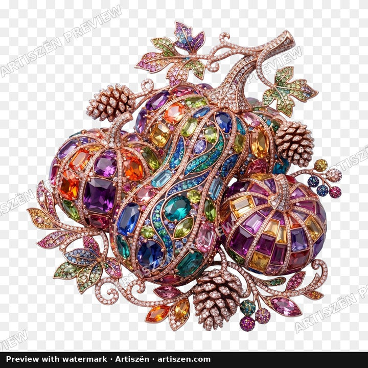 Jewel Gourd Bouquet PNG preview